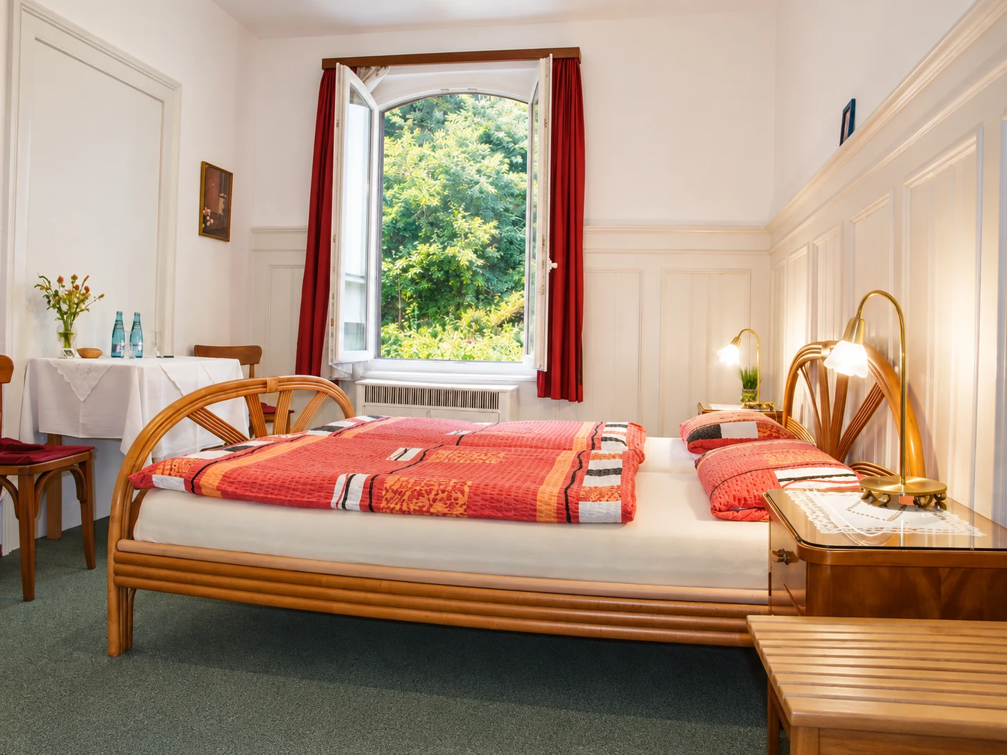 Doppelzimmer im Hotel Waldheim Freiburg