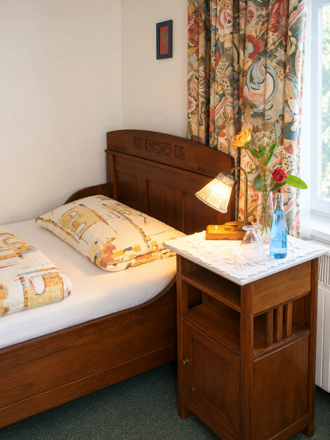 Einzelzimmer im Hotel Waldheim Freiburg
